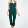 Connie Fitted Capri Overalls