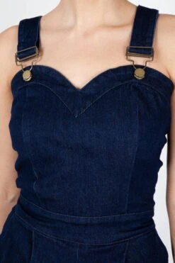 Connie Fitted Capri Overalls -Dunelm Shop connie fitted capri overalls voodoo vixen 15