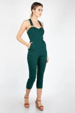 Connie Fitted Capri Overalls -Dunelm Shop connie fitted capri overalls voodoo vixen 3