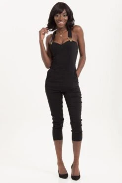 Connie Fitted Capri Overalls -Dunelm Shop connie fitted capri overalls voodoo vixen 5