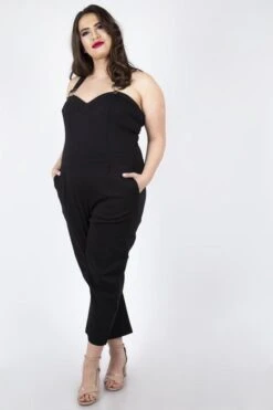 Connie Fitted Capri Overalls -Dunelm Shop connie fitted capri overalls voodoo vixen 8