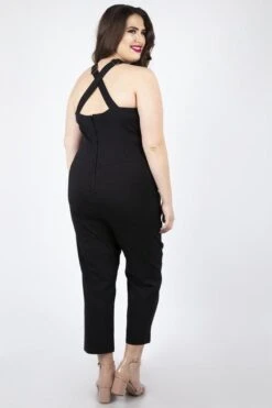 Connie Fitted Capri Overalls -Dunelm Shop connie fitted capri overalls voodoo vixen 9