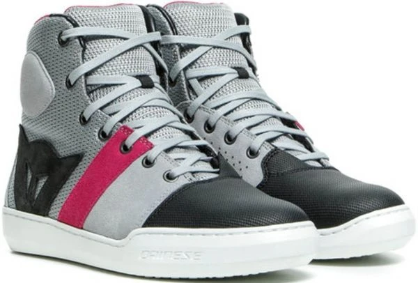 Dainese York Air Lady Shoes Light-Gray/Coral 1 Dainese York Air Lady Shoes Light-Gray/Coral