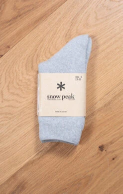 Snow Peak Full Pile Sox Long Grey