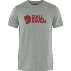 Fjällräven Fjällräven Logo T-Shirt Men Grey Melange