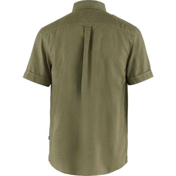 Fjällräven Fjällräven Övik Travel SS Shirt Men Green 2 Fjällräven Fjällräven Övik Travel SS Shirt Men Green - Image 2