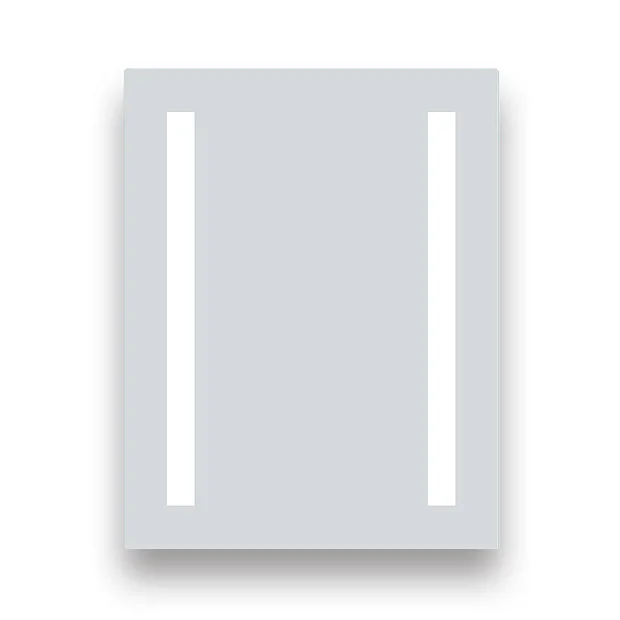 Brooklyn 390 X 500mm Battery Operated Illuminated LED Mirror 3 Brooklyn 390 X 500mm Battery Operated Illuminated LED Mirror - Image 3