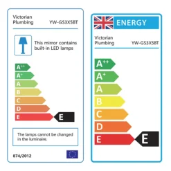 Brooklyn 390 X 500mm Battery Operated Illuminated LED Mirror 9 Brooklyn 390 X 500mm Battery Operated Illuminated LED Mirror -Dunelm Shop gs3x5bt d2n