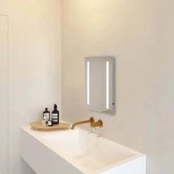 Brooklyn 390 X 500mm Battery Operated Illuminated LED Mirror 11 Brooklyn 390 X 500mm Battery Operated Illuminated LED Mirror -Dunelm Shop gs3x5bt d4n