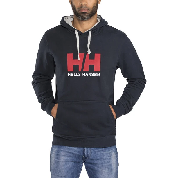 Helly Hansen HH Logo Hoodie Men Navy 2 Helly Hansen HH Logo Hoodie Men Navy - Image 2