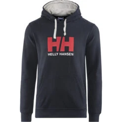 Helly Hansen HH Logo Hoodie Men Navy