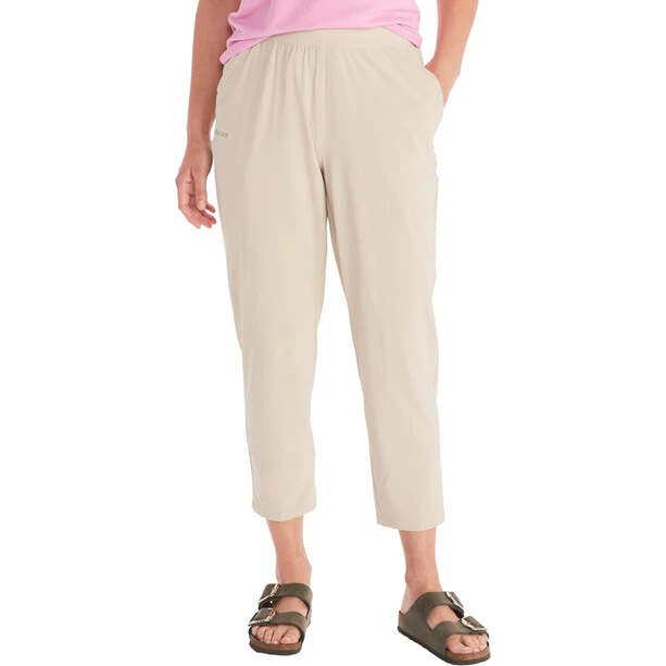 Marmot Elda Crop Pants Women Sandbar 3 Marmot Elda Crop Pants Women Sandbar - Image 3