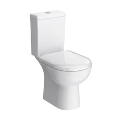 Milan Minimalist Compact Floor Standing Vanity Unit + Knedlington Close Coupled Toilet -Dunelm Shop mcfsvkcct n d3