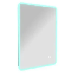 Toreno 500x700mm Ambient Colour Change LED Bluetooth Mirror Incl. Touch Sensor + Anti-Fog -Dunelm Shop mir027 d3