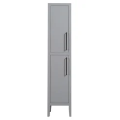 Montrose Dove Grey Tall Storage Unit With Matt Black Handles -Dunelm Shop mtumgmb d1