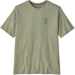 Patagonia Clean Climb Trade Responsibili-Tee Men Clean Climb Bloom/salvia Green