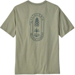 Patagonia Clean Climb Trade Responsibili-Tee Men Clean Climb Bloom/salvia Green -Dunelm Shop patagonia clean climb trade responsibili tee men clean climb bloom salvia green 3
