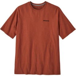 Patagonia P-6 Logo Responsibili-Tee Men Quartz Coral
