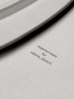 Inner Circle Plate - / Large - 33 X 30 Cm / Sandstone - Valerie Objects -Dunelm Shop plate inner circle light grey madeindesign 363772 product800