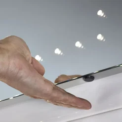 Sensio Sienna 390 X 500mm LED Mirror With Demister Pad & Shaving Socket -Dunelm Shop se30516c0 d1