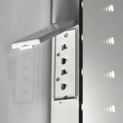 Sensio Sienna 390 X 500mm LED Mirror With Demister Pad & Shaving Socket -Dunelm Shop se30696c0.1 d3