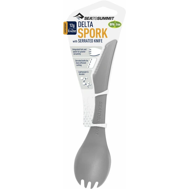 Sea To Summit Delta Spork Grey 1 Sea To Summit Delta Spork Grey