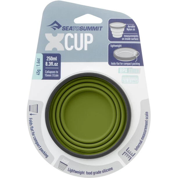 Sea To Summit X-Cup Olive 5 Sea To Summit X-Cup Olive - Image 5