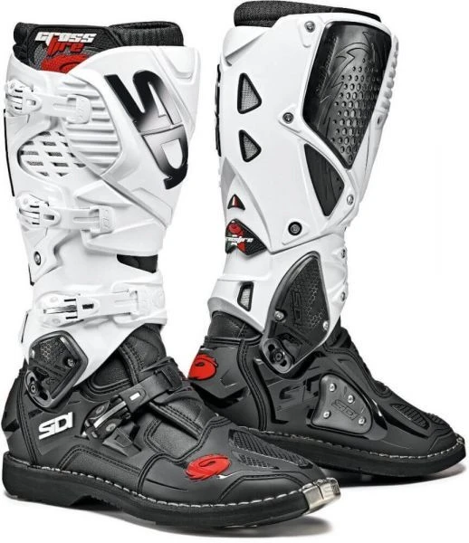 Sidi Crossfire 3 Black-White Boots 1 Sidi Crossfire 3 Black-White Boots
