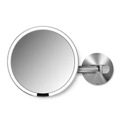 Simplehuman Rechargeable Wall Mounted 20cm Cosmetic Sensor Mirror 5 Simplehuman Rechargeable Wall Mounted 20cm Cosmetic Sensor Mirror -Dunelm Shop st3002 d1