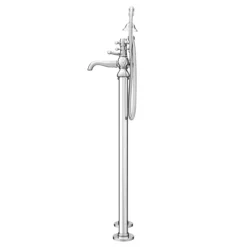Chatsworth 1928 Traditional Crosshead Freestanding Bath Shower Mixer Tap -Dunelm Shop trad03dfs d4