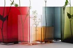 Ruutu Vase - By Ronan & Erwan Bouroullec / 20,5 X 18 Cm - Iittala -Dunelm Shop vase ruutu moss green madeindesign 229723 product800
